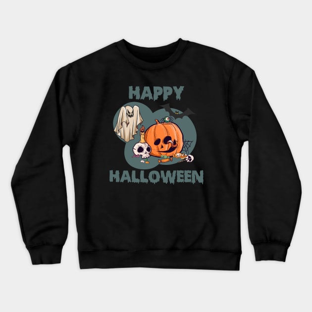 Happy Halloween - 2023 Crewneck Sweatshirt by nurkaymazdesing